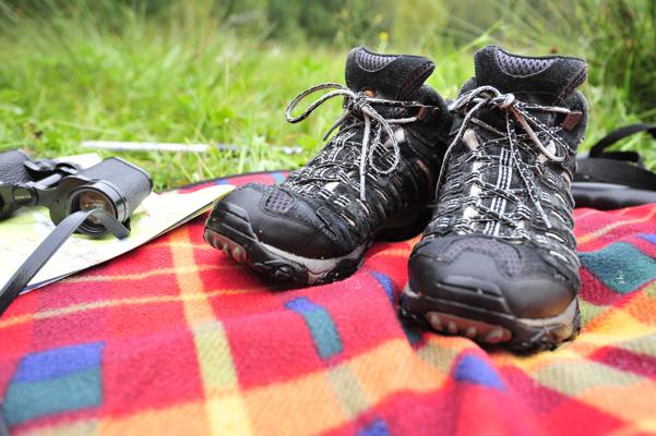 Wanderschuhe, Foto: Dana Klaus, Lizenz: Tourismusverband Dahme-Seenland e.V.
